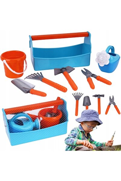 Technok Gardening Play Set, TechnoK, children's tools, Blue / Red