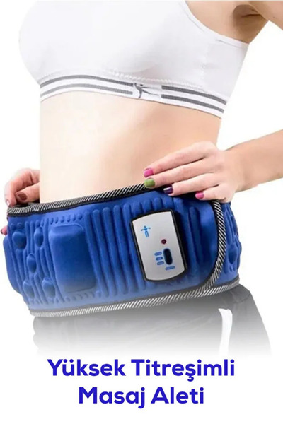 SONEX Titreşimli Masaj Kemeri – Göbek Eritme ve Vücut Şekillendirme Cihazı