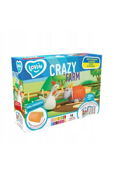 Lovin modeling clay for children, 19 colors, 3+ years