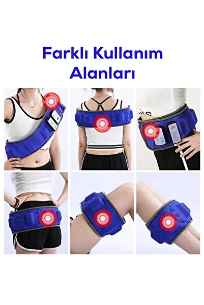 SONEX Titreşimli Masaj Kemeri – Göbek Eritme ve Vücut Şekillendirme Cihazı