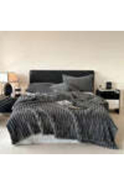 OEMN Cocolino Super Fluffy Warm Faux Rabbit Fur Blanket 200 x 230 cm