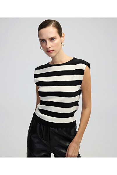 İpekyol Çizgili triko