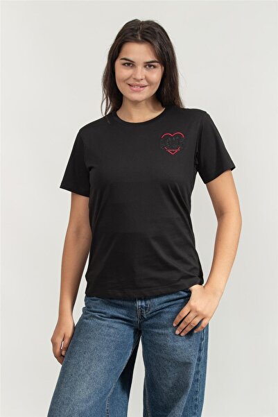 Emporio Armani Cotton Regular Fit Crew Neck Minimal Pattern t Shirt t Shirt Ew002608 Af18