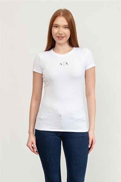 Armani Exchange Γυναικείο T-Shirt XW001382 AF16294 Λευκό