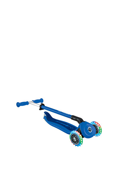 Globber Go•Up Active Lights Scooter - Dark Navy Blue