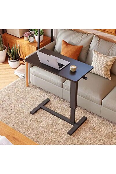 Chulovs طاولة جانبية فوق السرير مع عجلات دوارة 80 × 40 × 89.5 سم طاولة جانبية...