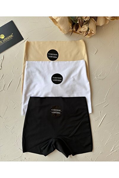 İntive Lingerie Boxeri de damă Cool Comfort cu talie înaltă din bumbac cu talie înaltă