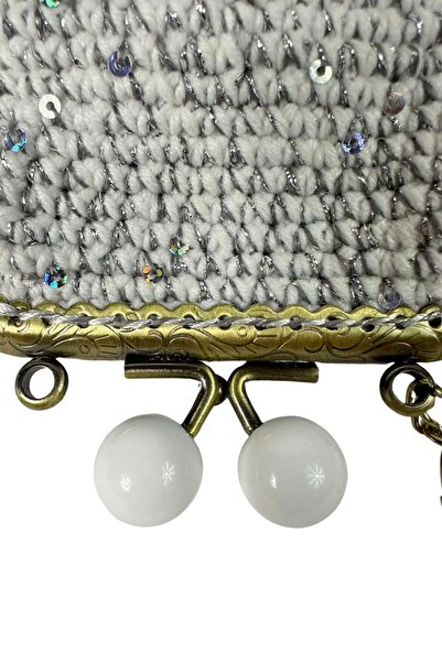 Uretti - Öznur 7392 5854 Ручна робота, з блискітками та паєтками, стильний міні-гаманець для дрібних монет