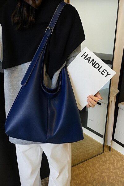 Handley Minimalist Büyük Omuz Çantası – Şık Günlük Tote Bag | Zarif Kadın Çan...
