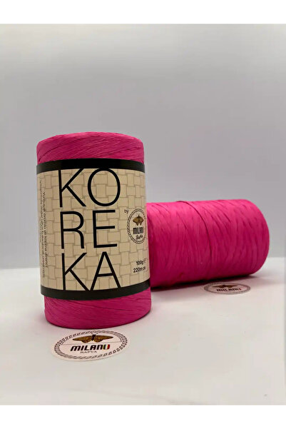 Milano Koreka Rafya El Örgü Ipliği 100gr 220mt