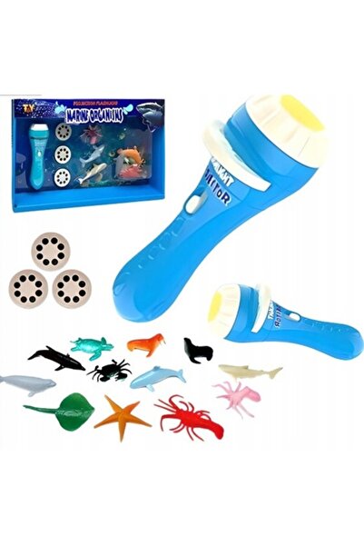 ProNice Proiector interactiv pentru copii, ProNice, figurine cu animale marin...
