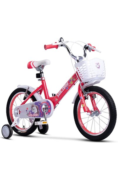 VELORS Bicicletă MTB pentru copii, roți de 16", frână V-brake, roți de antren...