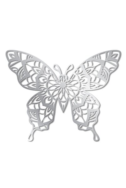 OEM Oglindă decorativă de perete din acril, cu model fluture Mandala, 600x480...