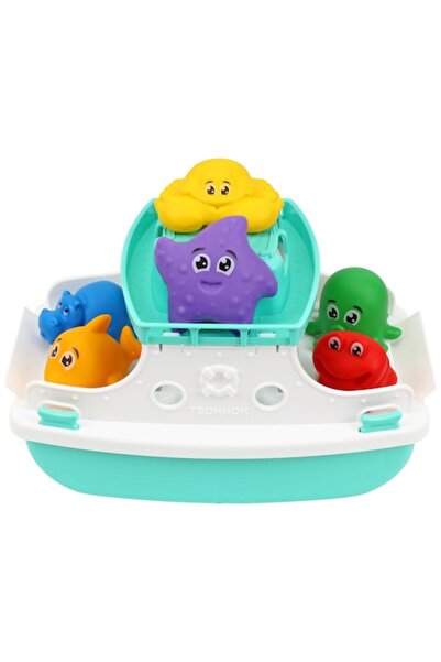 Technok bath toy, 6 figurines, aquatic animal model, multicolor, for ages 3+