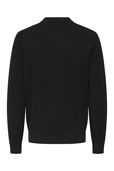 Only & Sons Tricot pentru bărbați ONSPHIL REG 12 STRUC SPLIT NECK OS22035120-4826104