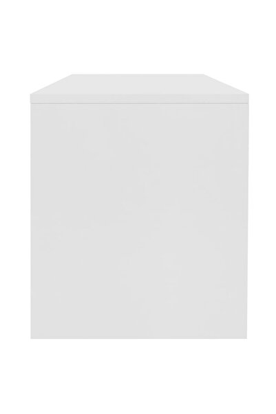 vidaxl Coffee Table White 100x40x40 cm Engineered Wood