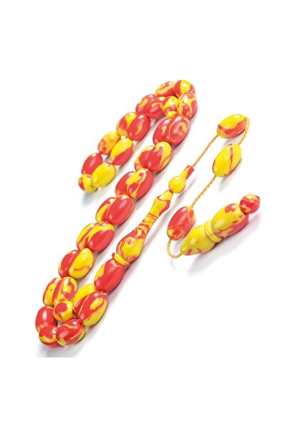 TESBİHCİBABA اختر أريزونا تارافيني، سبحة صلاة صفراء وحمراء