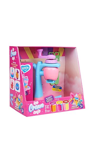 Okto Clay Factory Lovin - Ice Cream Café Modeling Clay Set with Accessories and Toy