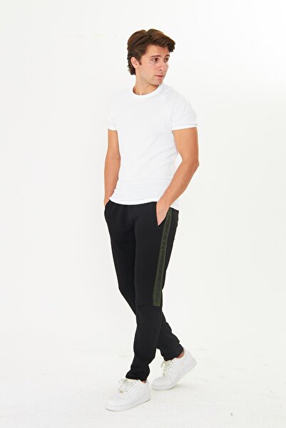 Marco Ferry Ανδρικό χειμερινό παντελόνι 3 νήματα μαύρο 5457-S