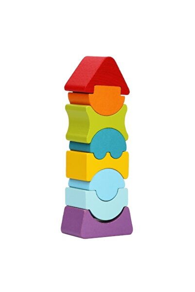 CUBIKA Wooden Toy, Construction Set "Tower"