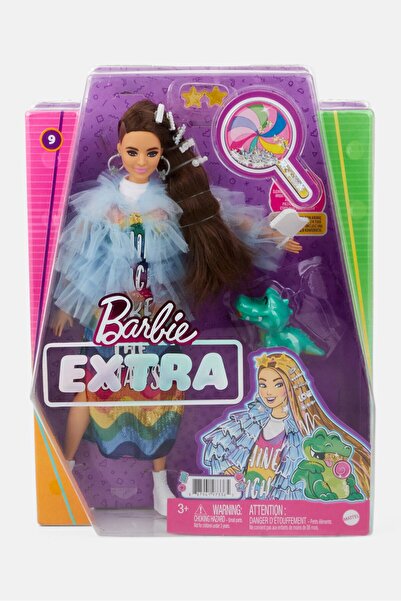 Barbie دمية إكسترا 9 بيت كروكودايل ماتيل، مجموعة زرقاء
