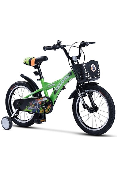 VELORS Bicicletă MTB pentru copii, roți de 16", frână V-Brake, multicoloră, p...