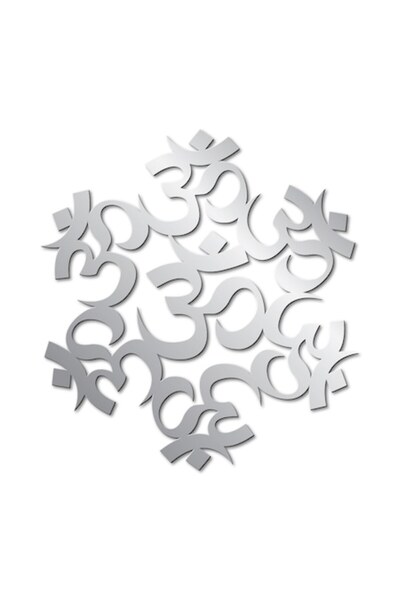 OEM Oglinda Acrilica Decorativa Autoadeziva - OHM MANDALA - 559 x 600 x 2 mm