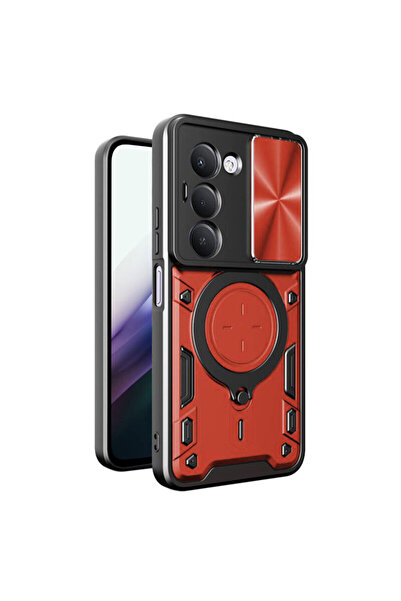 Techsuit Xiaomi Redmi 15 4G CamGuard Pro, red