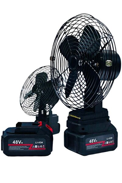 Generic Portable Camping Turbo Fan with 48V Rechargeable Dual Battery
