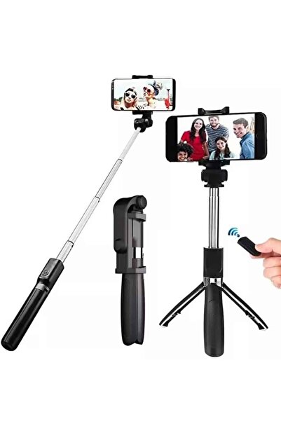 ZERO LAND Nrzsnt Selfie Stick Tripod Bluetooth Controlled Selfie Stick (120915) Phone Holder
