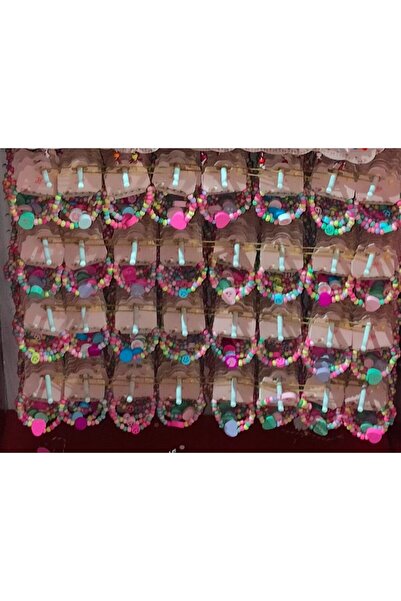 Flippy Ελαστικό βραχιόλι με ουράνιο τόξο, πολύχρωμες ξύλινες μπάλες και μενταγιόν, σχέδια για παιδιά,