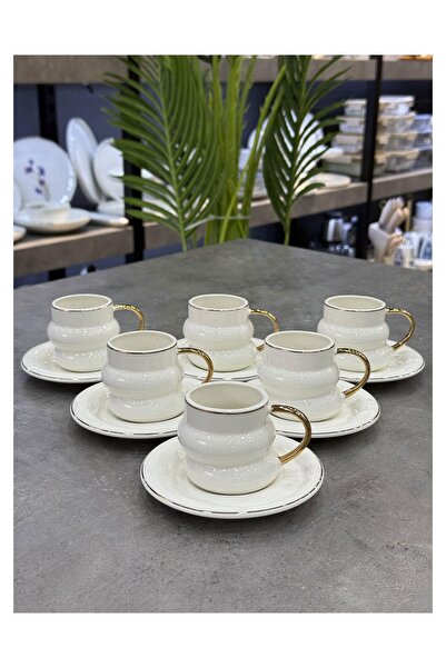 ACAR Marlow Luxury Porcelain 6-Piece Cup Set