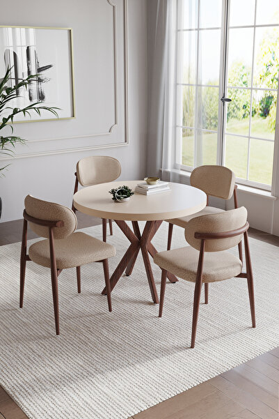 BY ORHAN GÜZEL BOHEM POLO YUVARLAK MASALI 4 KİŞİLİK