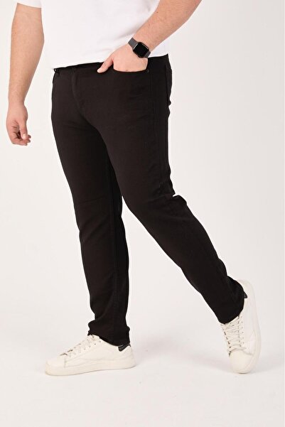 OwenLife Owen Life Falcao Knitted Jeans Oversized Relaxed Fit Men's Trousers