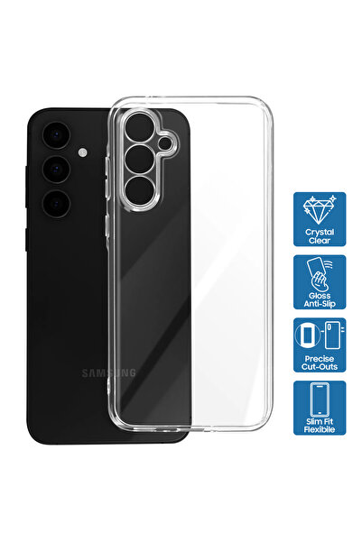 iShield Carcasă gel pentru Samsung Galaxy S24 FE Ultra Slim, silicon transpar...