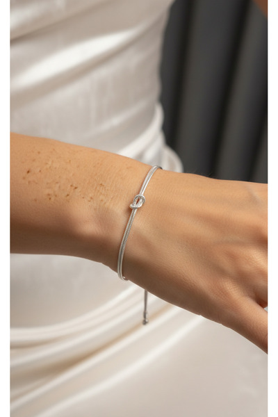 Love Knot Gümüş Bileklik