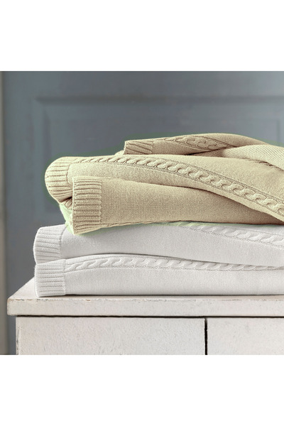 Miespiga Cotton Knitwear Knitted Baby Blanket Me Classic