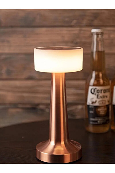 End AKASYA DOKUNMATİK MASA LAMBASI3 IŞIK RENGİ IŞIK KISILIP AÇILABİLİR ŞARJLI