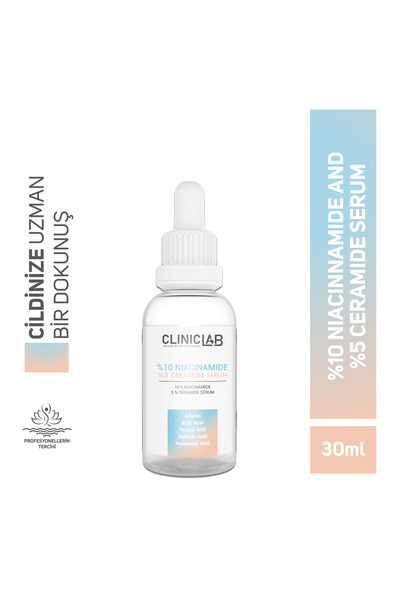 Cliniclab Niacinamide %10 - Ceramide %5 Serum 30 Ml