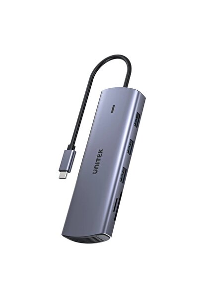 Unitek D1113A 9-in-1 USB-C Hub – HDMI, VGA, Ethernet, SD, PD 100W