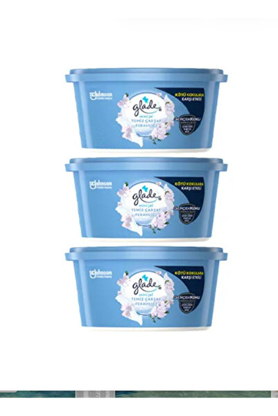 Febreze Mini Jel Oda Oto Kokusu Temiz Çarşaf Ferahlığı 70 G 3 Adet