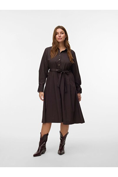 Veromoda Curve Kleid VMCFRIBA Langes Kleid