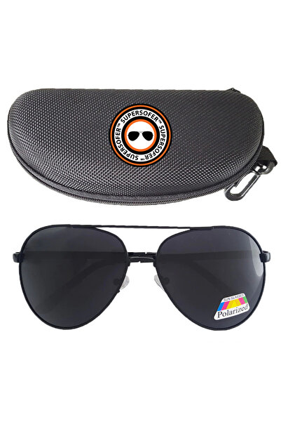 Supersofer Complete package SUPERSOFER® Aviator DAY+NIGHT polarized driving glasses and 2 cases included