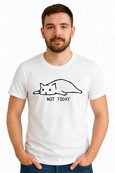OEM Tricou barbat Not today, 100% bumbac