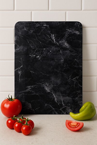 TEN DİJİTAL Glass Cutting Board and Presentation Plate and Presentation Dish ...