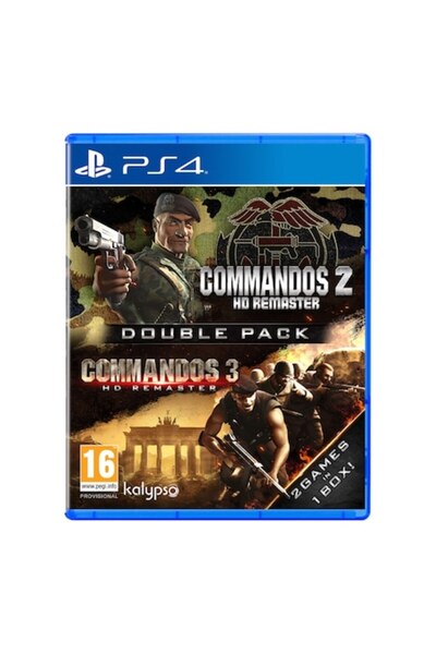KALYPSO Commandos 2 și 3 HD Remaster Double Pack (PlayStation 4)