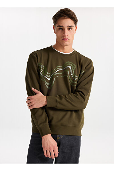 GMG FIRENZE Велосипедна комір хакі чоловічий світшот GU25MFW08032