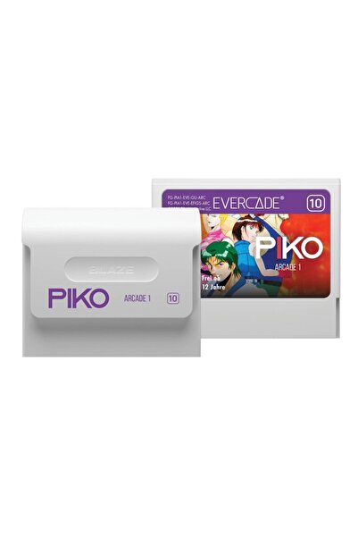 EVERCADE Multi Game Cartridge #10 - PIKO Interactive Arcade 1 (8-in-1)