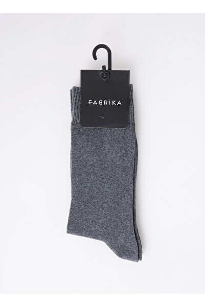 Fabrika Antrasit Erkek Soket Çorap UL-SKT