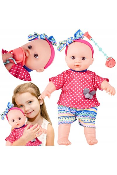 indiggo Lovely Baby Doll with Sounds, Soft Body and Removable Clothes 31cm